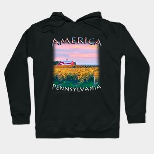 America - Pennsylvania - Fall colours with Winery Hoodie